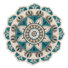 Blue/Ivory/Teal/Gray