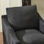 Fauteuil demi-tonneau pivotant rembourré de 28 po de largeur-464413037