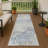 Machine Washable Indoor/Outdoor Chantille ACN2371 Abstract Rug-1472925365