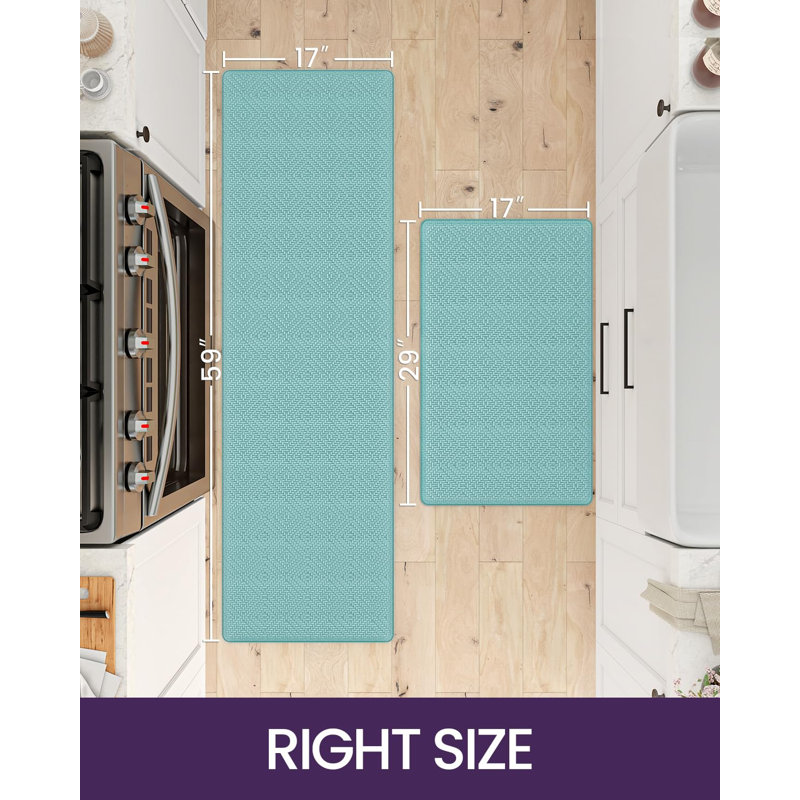 Tapis de cuisine, Vert