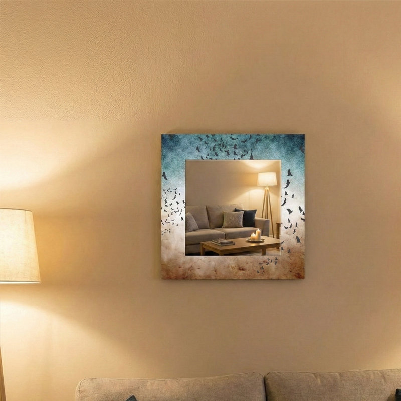 Solid Wood Mirror