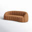 Coco 100" Wide Upholstered Sofa, Ginger