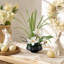 51 cm H Artificial Faux Floral in Ceramic Pot