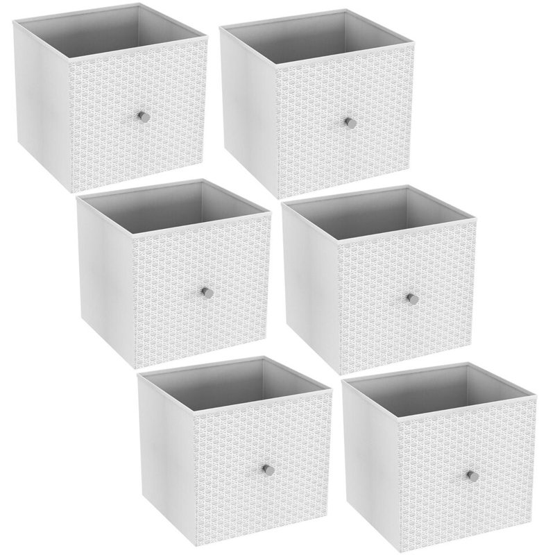 17 Stories Woven Decorative Basket, White