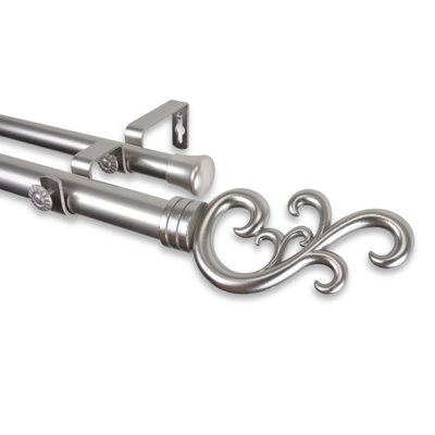 Tringle à rideaux double Mcfarren