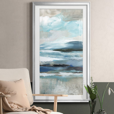 Distant Drama II - peinture encadrée
