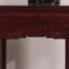 Jardinière en bois massif avec double rangement sculpté-109947662