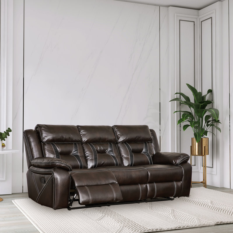 Tiroir inclinable rembourré Modern, H 40,21 po x l 85,88 po x P 38,63 po