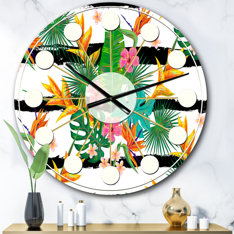 Horloge murale rétro Mid-Century, Petit