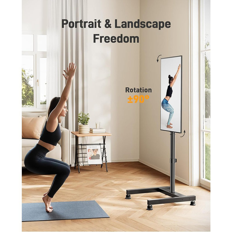 Meuble télé de plancher avec support pour téléviseurs de 26 à 50 po ...