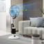 Pedestal Fan with Water Mist Spray