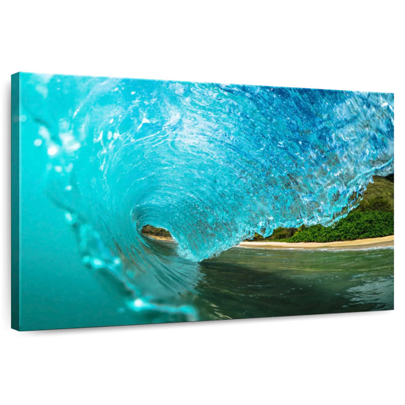 Gillard Cool Blue Wave, H 20 po x l 30 po