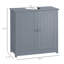 Meuble de rangement gris sous le lavabo. 2 portes et tablette réglable. Économisez de l'espace. Construire. Peut supporter jusqu'à 33 lb Évier d'armoire 23,5 po x 11,4 po, gris. Extra avec une forme en U peu encombrante. Tablette à l'intérieur. , Lb