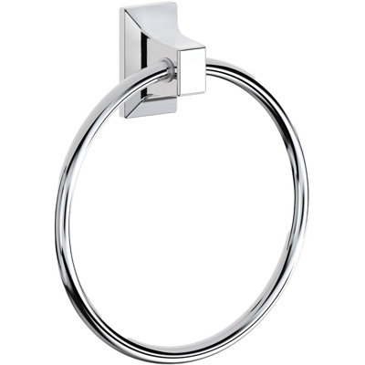Anneau porte-serviettes Sunrise - Chrome poli
