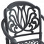 7-Piece All-Weather Cast Aluminum Dining Set Include 2 Swivel Chairs 4 Dining Chairs And Rectangular Table With Black Frame