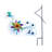 Aaden Metal Animals Garden Stake