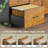  47'' Wide 6 -Drawer Mobile File Cabinet with Power Strip-1182985706