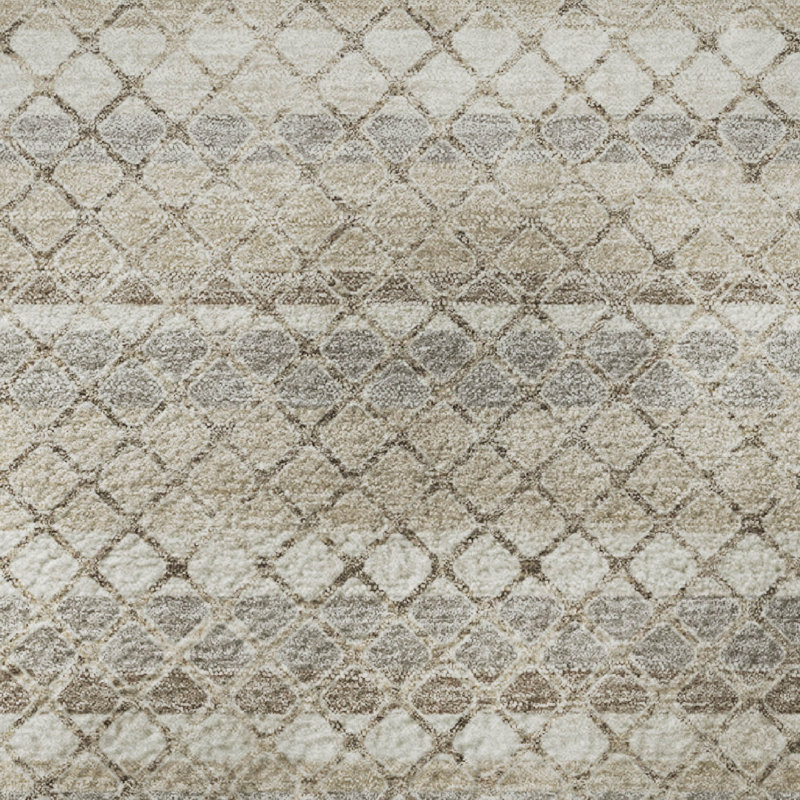 Premium Machine Washable Ariel Geometric Rug, Runner 2'3" x 7'6"