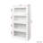 Bookcase Contemporary Closed Back Glass Doors Office Storage Cabinet Floor-to-Ceiling Low Cabinet-1238287453
