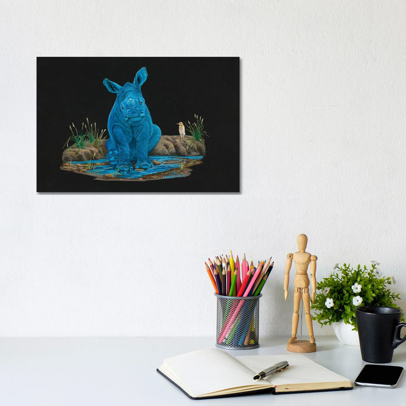 Cheer Up! by Laura Curtin - Wrapped Canvas Painting, 20.32 cm H x 30.48 cm W