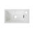 17.7" Solid Surface Resin Streamline Vanity Top-80430169