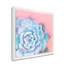 « réveil i », impression sur toile encadrée en bleu/rose succulent-1560021654-1560021653
