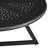 Azyria Round Powder Coated Steel Outdoor Coffee Table