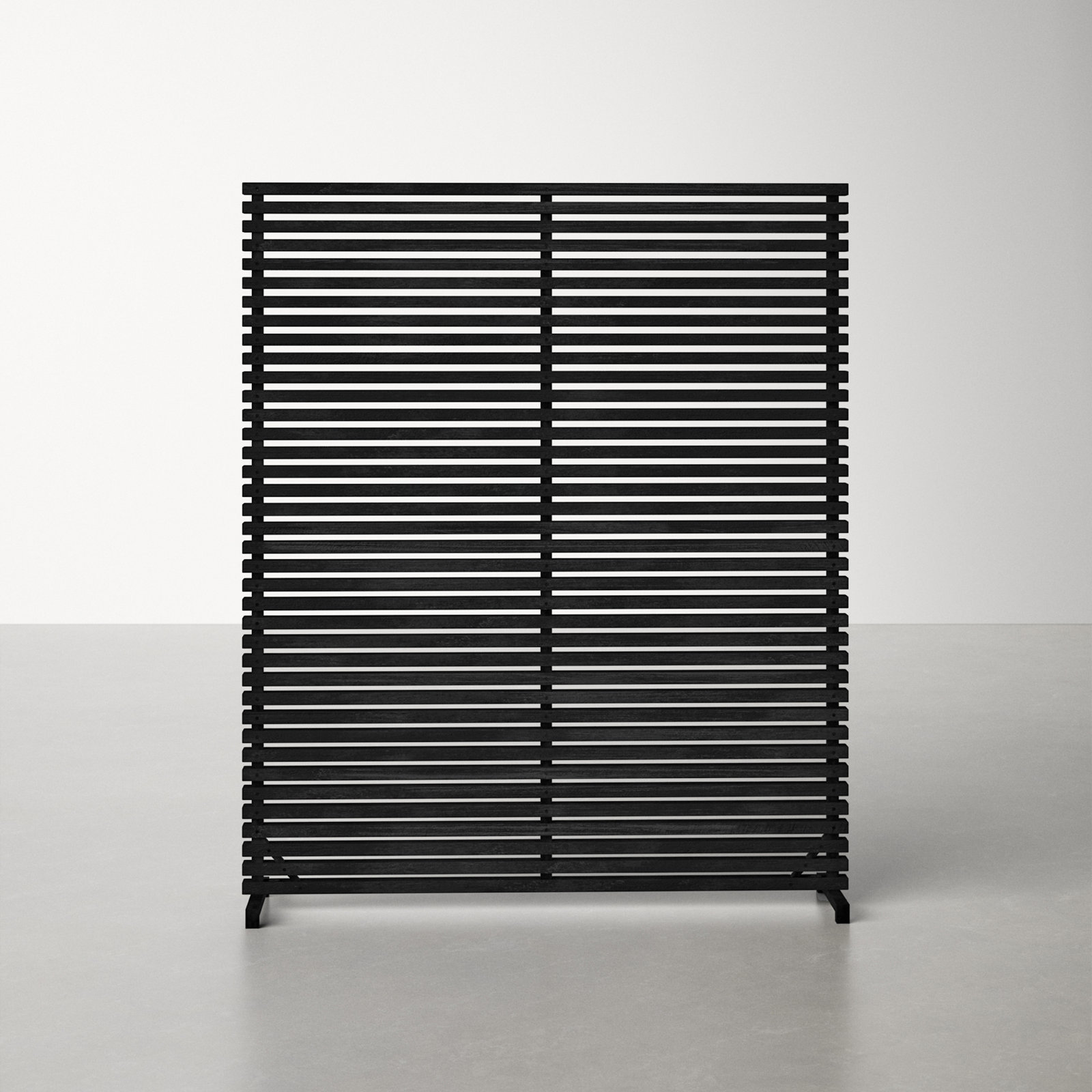 Auden Single-Panel Room Divider, Black