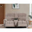 Fauteuil inclinable à moteur 2 places beige - poids total de 151,86 lb, siège réglable