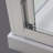 36'' - W x 72'' H Folding / Bi-Fold Door Frameless Shower Door with