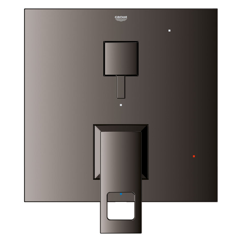 Robinet de douche à pression équilibrée Eurocube, Graphite dur