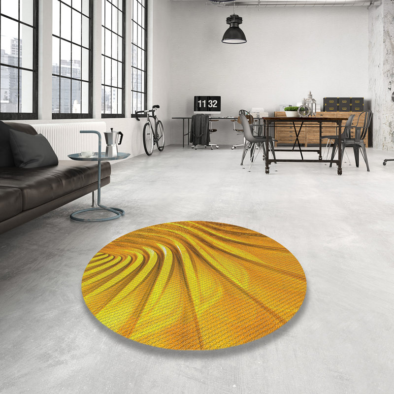 Indoor Rug, Round 3'