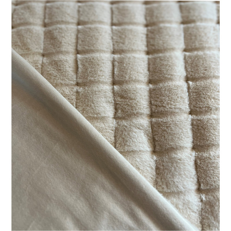 Remedio Throw Blanket, Cream