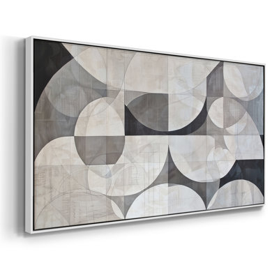 Abstract Series-LXXXVII- Framed Gallery Wrapped Canvas -Ready to Hang