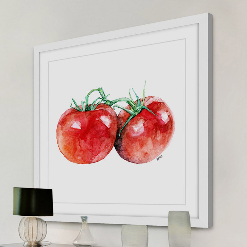 Rachel Byler - Single Picture Frame Painting, 41cm H x 41cm W x 3.81cm D