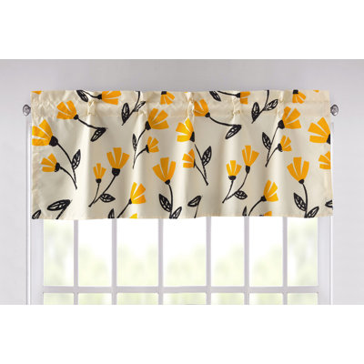 Branly Floral Tailored Window Valance