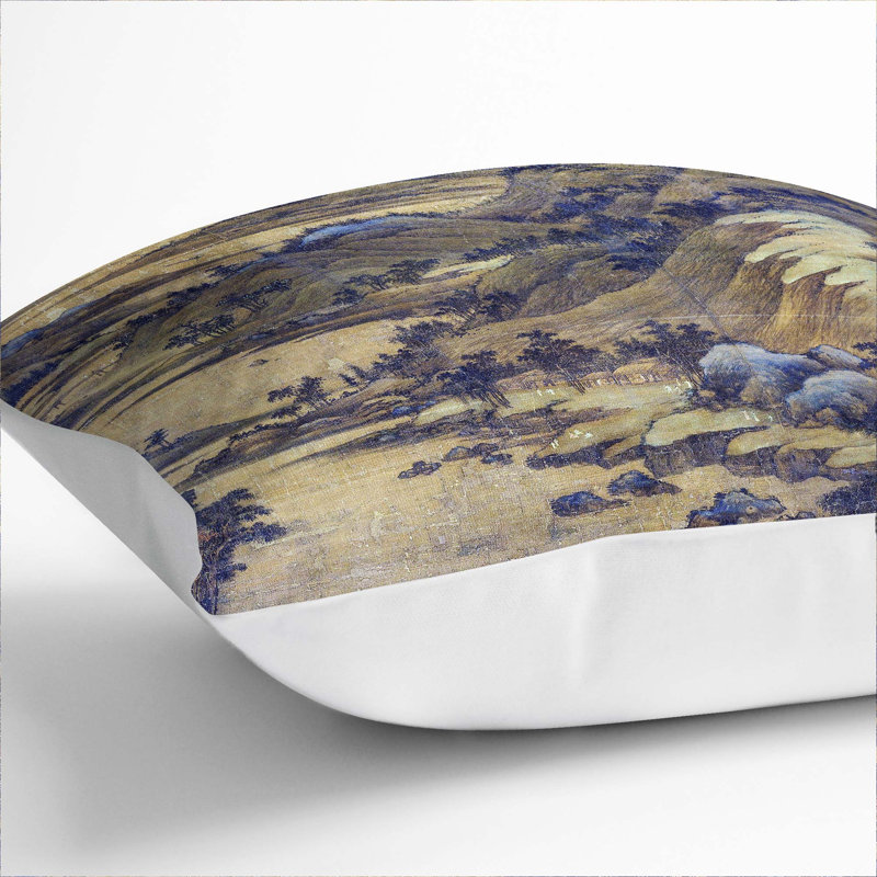 Square Cushion, 40cm H x 40cm W x 15cm D, White