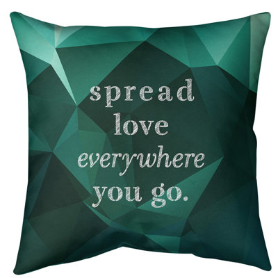 Gemstone Spread Love Floor Pillow