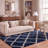 Alonnah Shag Performance Geometric Rug-1875717055