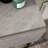 Table With Drop Leaf, Gray Finish