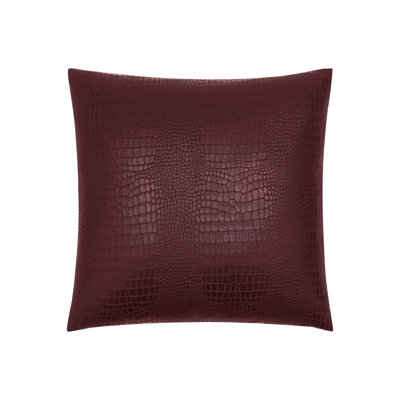 Embossed Croc Decorative Pillow Cover -  Patricia Nash, 849203086967