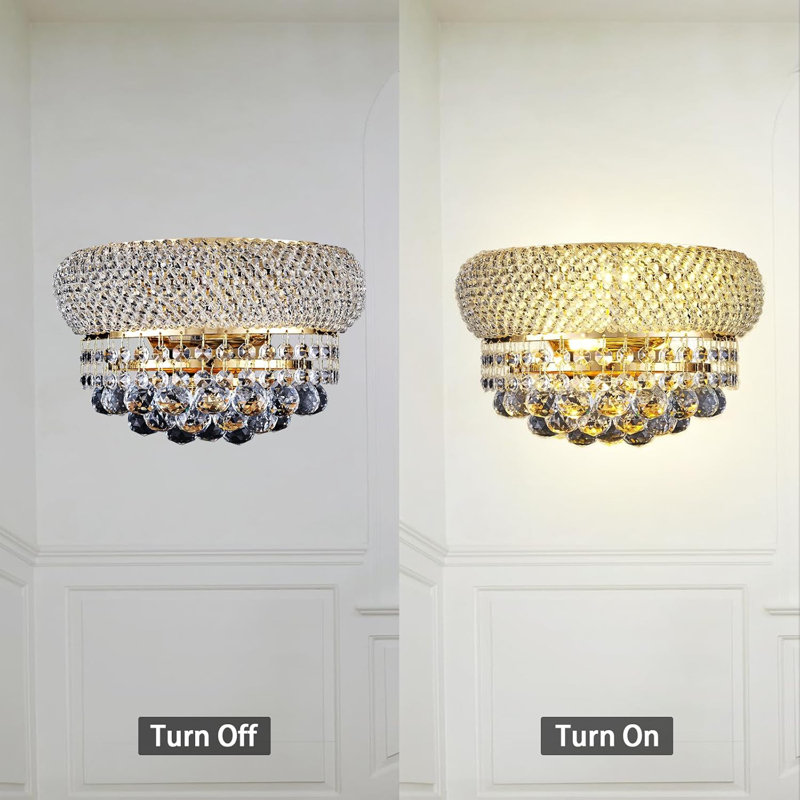 2-Light Empire Style Ceiling Mounted Light