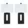 Ensemble de 2 lampes de table Caytlin