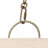 Teague Pendant-Tan Linen