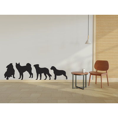 Adhésif décoratif pour chien, chien, décoration pour enfants, art mural, amoureux des animaux