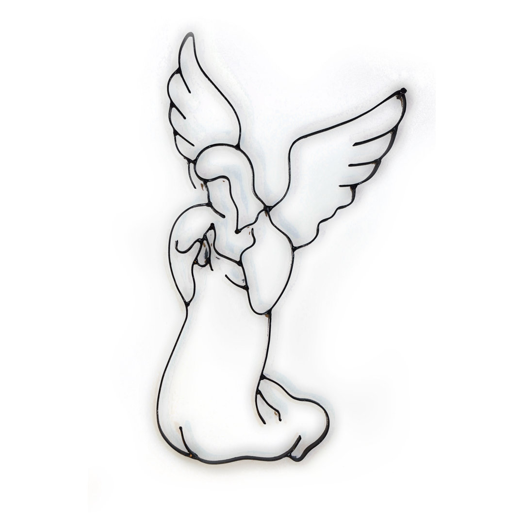 Handmade People Wall Decor on Metal The Holiday Aisle®