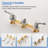3 Handles Shower Faucet Set Shower System With Tub Spout Bathtub Shower Faucets Combo Set Tub And Shower Trim Kit Shower Fixtures-114657582