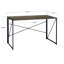 28.3"H×47.2"W Wooden Desktop Folding Computer Desk with Metal Frame-509330001-509330000