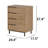 29.45'' W 4 - Drawer Dresser-1611052556