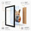 Alert Fox Portrait Modern - Framed Print-947094358-947094367